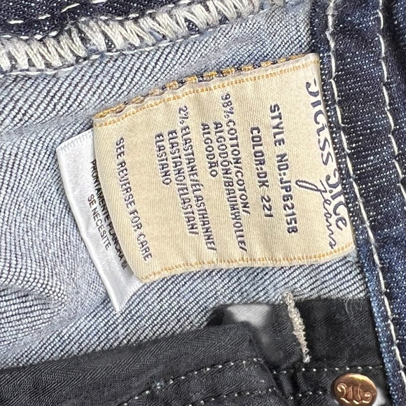 Miss Me Boot Cut Whisker Wash Jewel Sequin Jeans - Picture 15 of 15